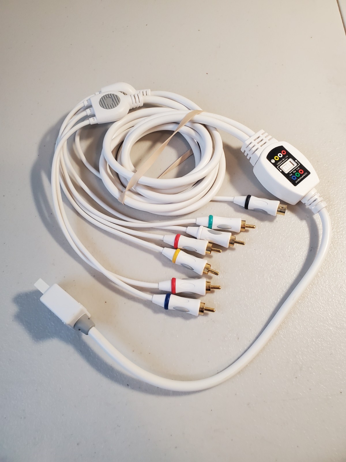Generic Component A/V Audio Video Cable for Nintendo Wii – White SELECTABLE