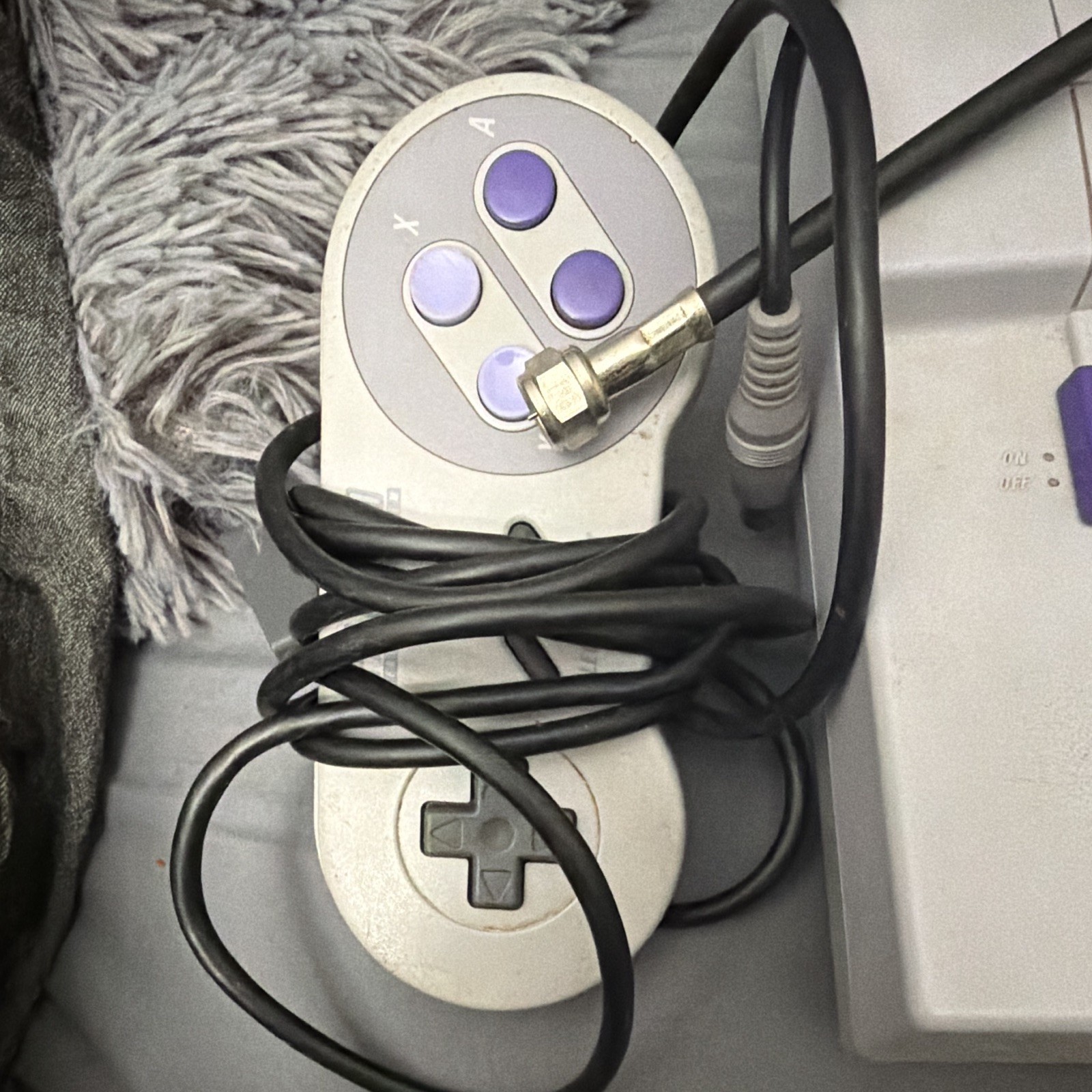 Nintendo SNES Console w/ Controllers & Power Adapter