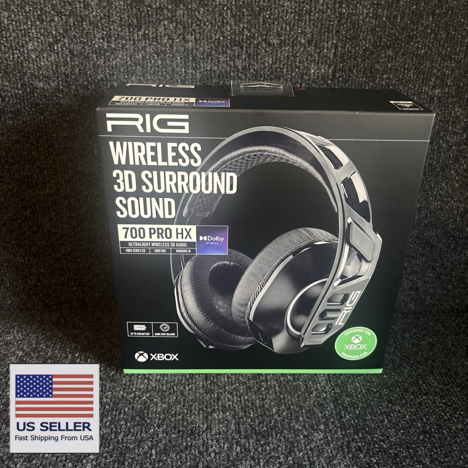 Rig 700 Pro HX Wireless 3D Dolby Surround Sound Headphones New & Sealed