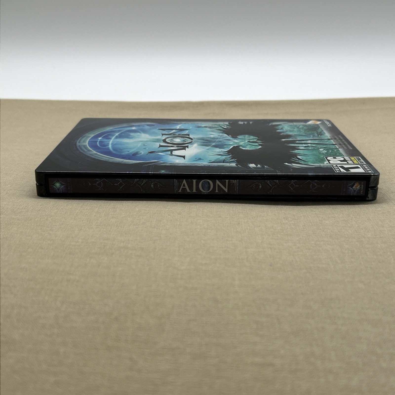 Aion (PC 2009 DVD-ROM 2-Disc STEELBOOK) Complete MMORPG Strategy Adventure Game