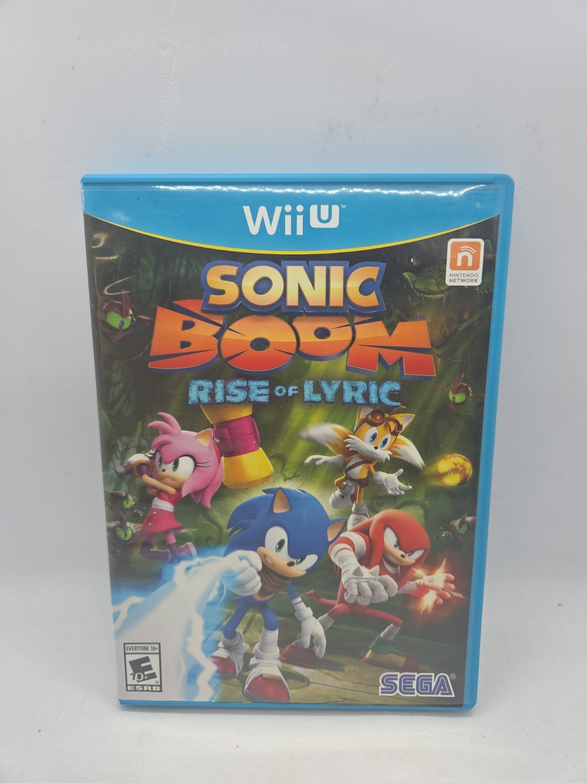 SEGA Sonic Boom: Rise of Lyric Wii U Multiplayer Manual E10+