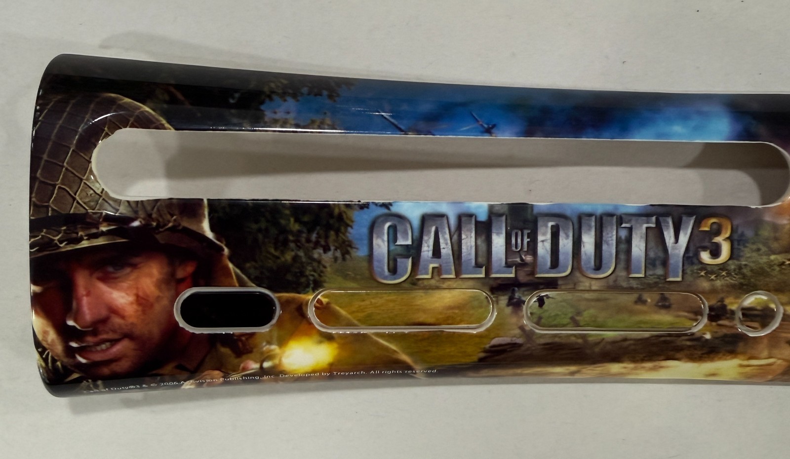 Xbox 360 – Call of Duty 3 – Faceplate – Employee Only Exclusive – Not in Retail