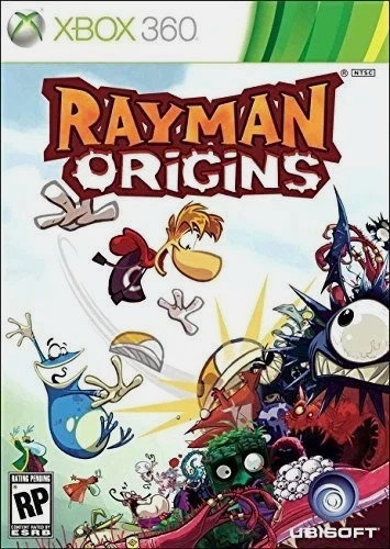 XBOX 360 VIDEO GAME RAYMAN ORIGINS W CASE UBISOFT