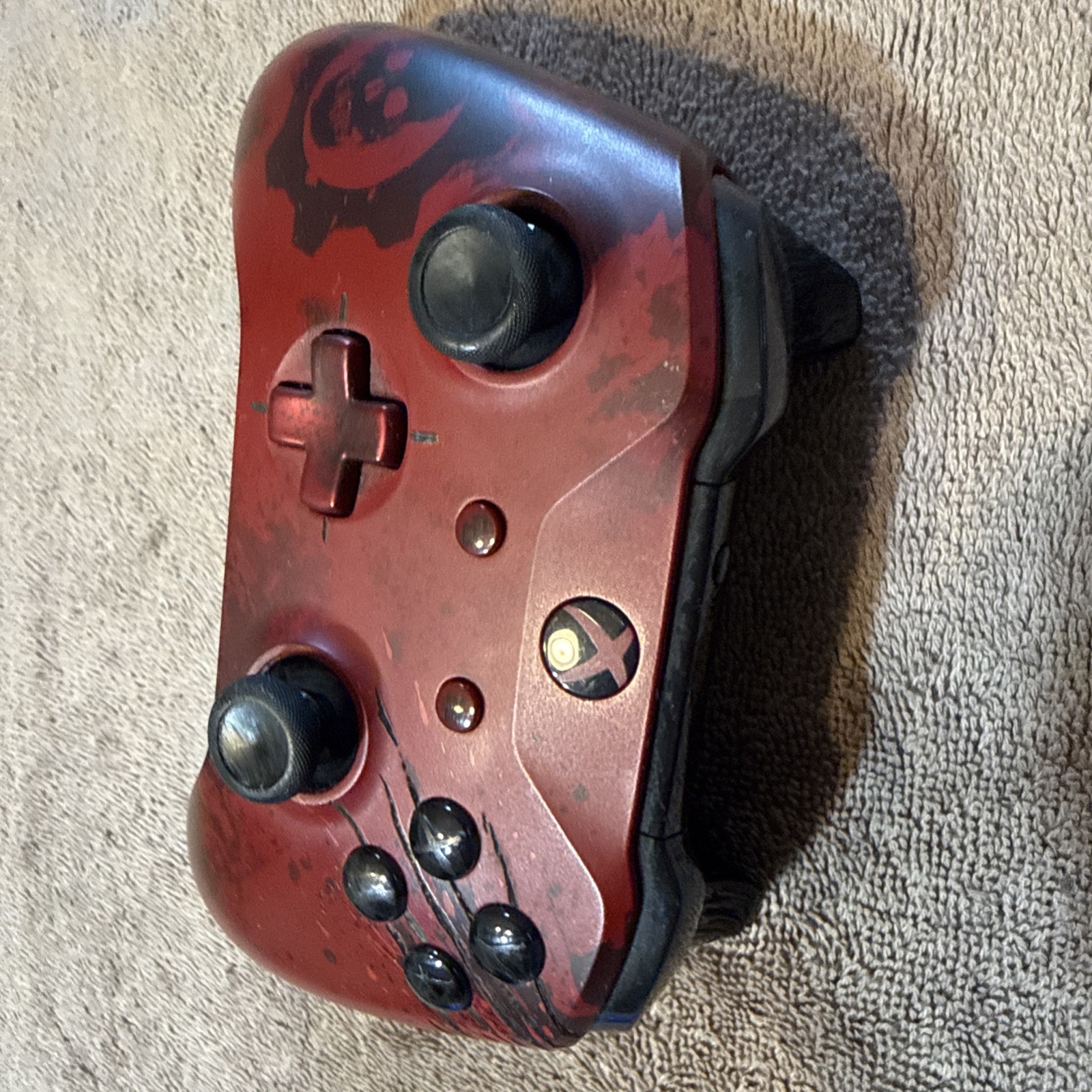 Gears of War 4 Crimson Omen Limited Edition Controller Xbox One Authentic