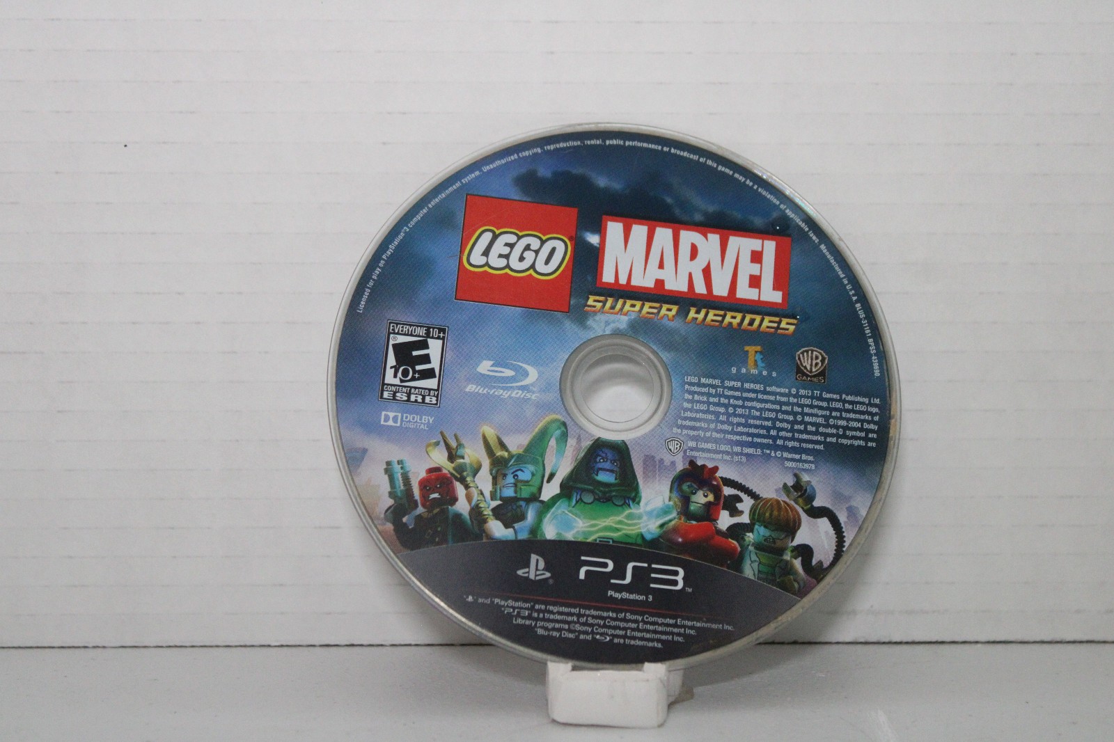 LEGO Marvel Super Heroes (PS3 PlayStation 3, 2013) Disc Only