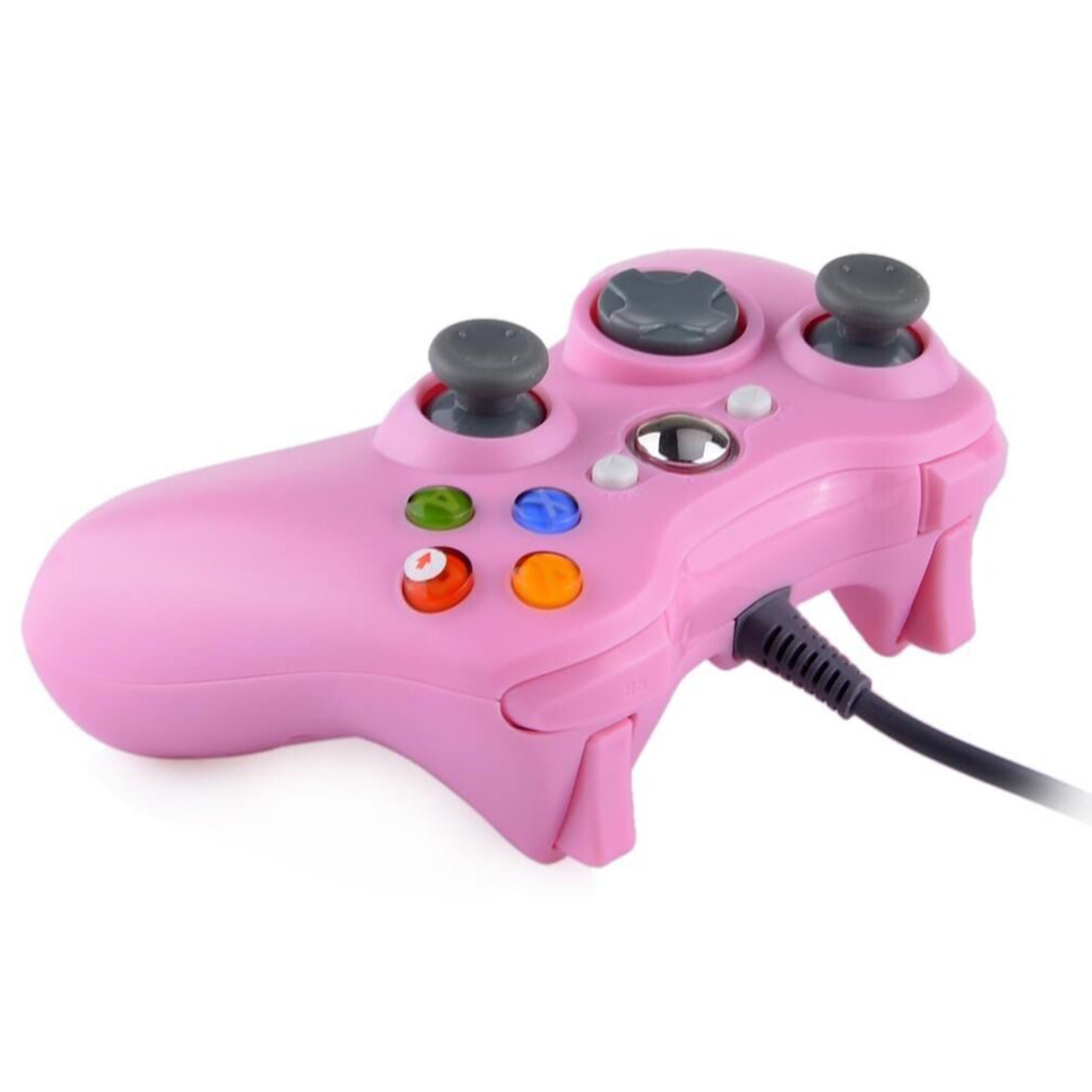 USB Wired Gamepad Joypad Controller For Microsoft Xbox 360 Slim PC Video Game US
