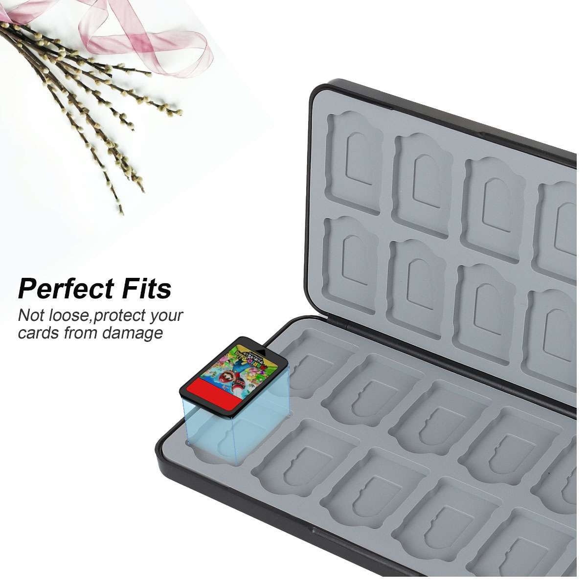 24 In 1 Game Card Case Holder Box Storage Travel Carry Cover For Nintendo Switch