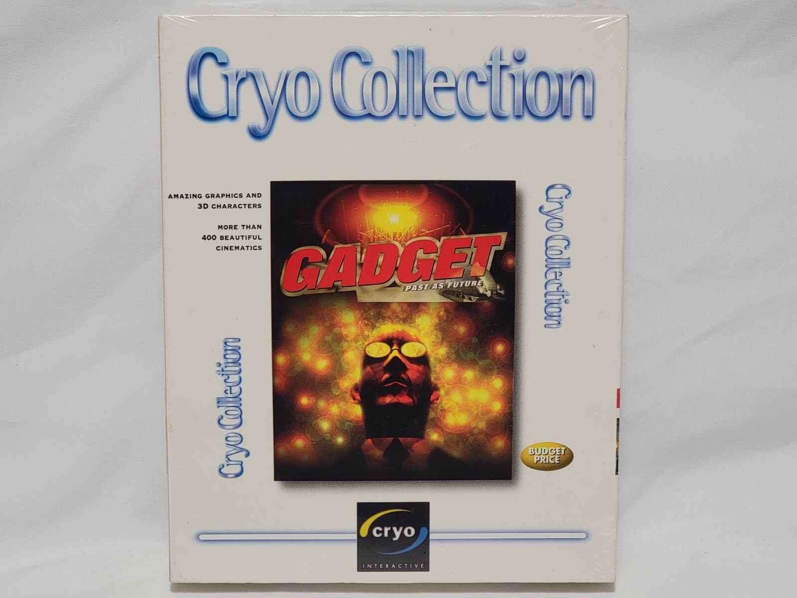 NEW Gadget Past as Future PC & Mac Big Box 4 CD Game SEALED Cryo Collection