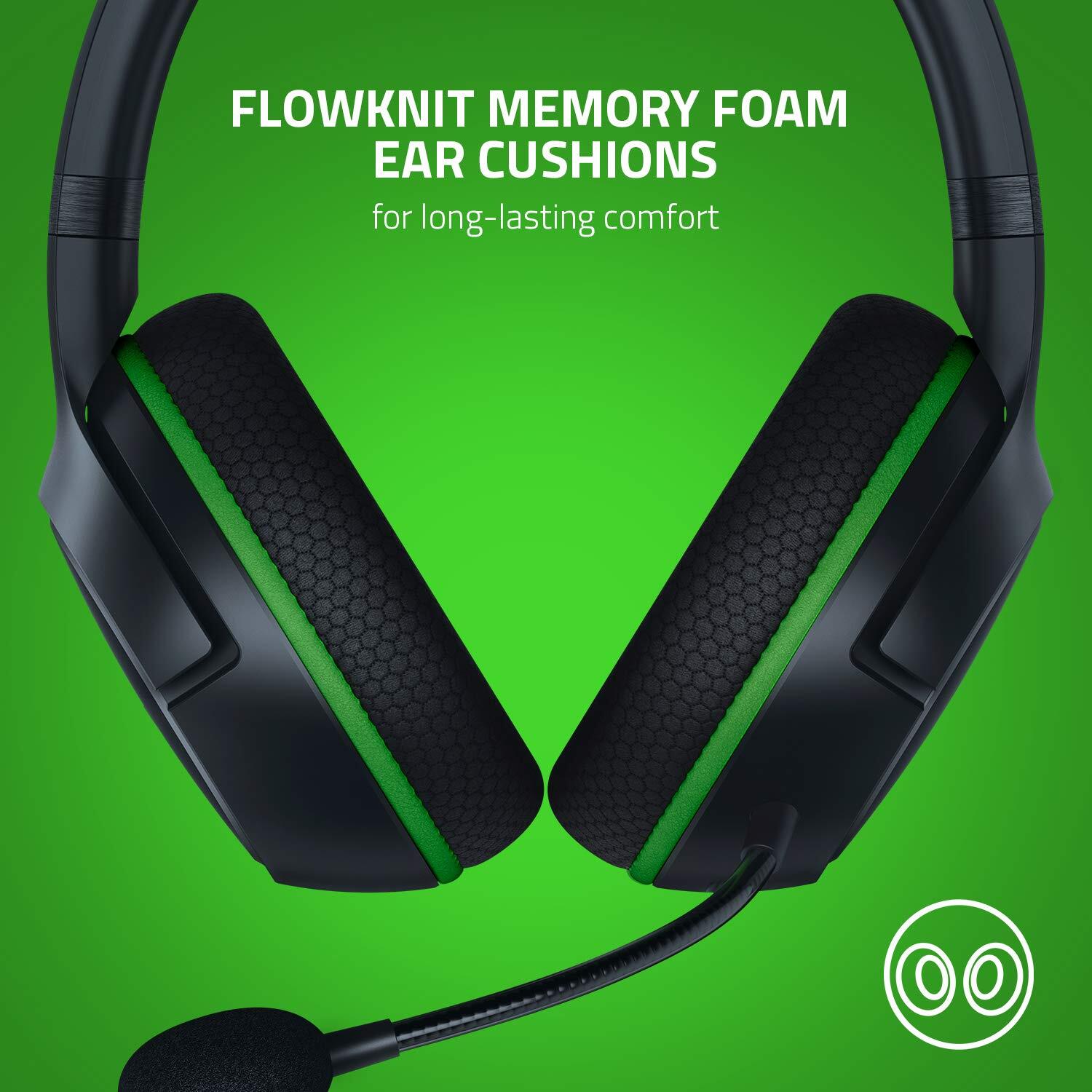 Razer Kaira Wireless Gaming Headset for Xbox Series X|S, Xbox One: Triforce