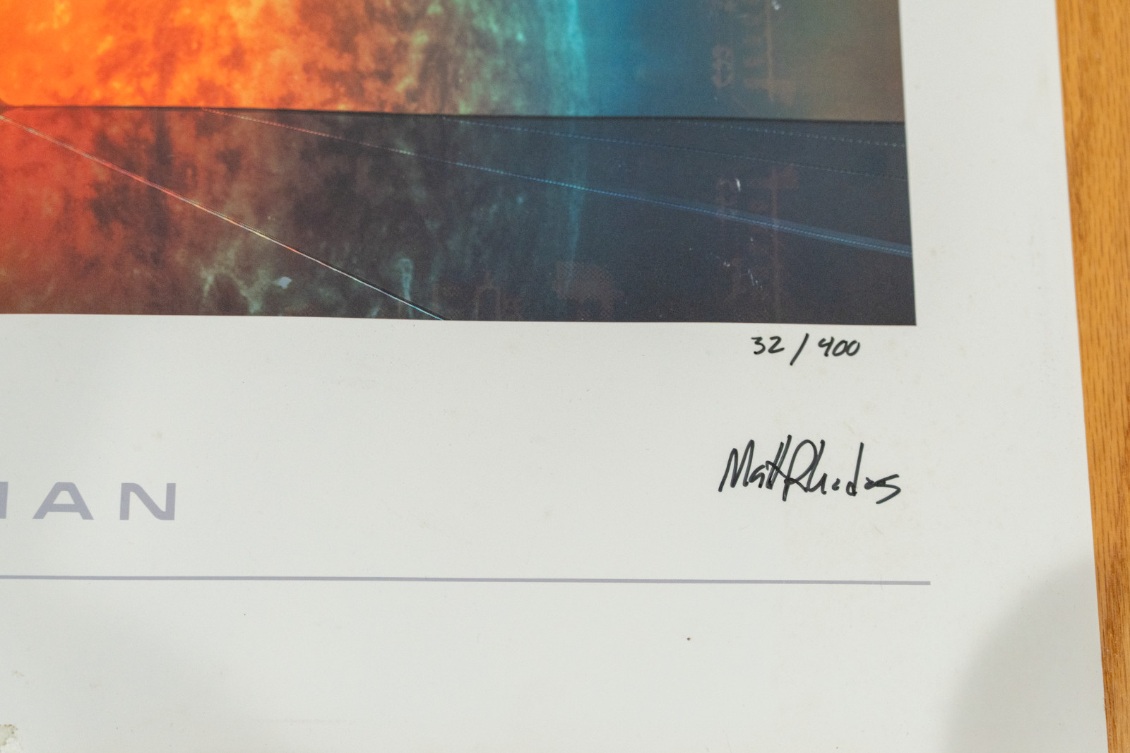 Mass Effect 2 Illusive Man Lithograph *Signed #32/400*
