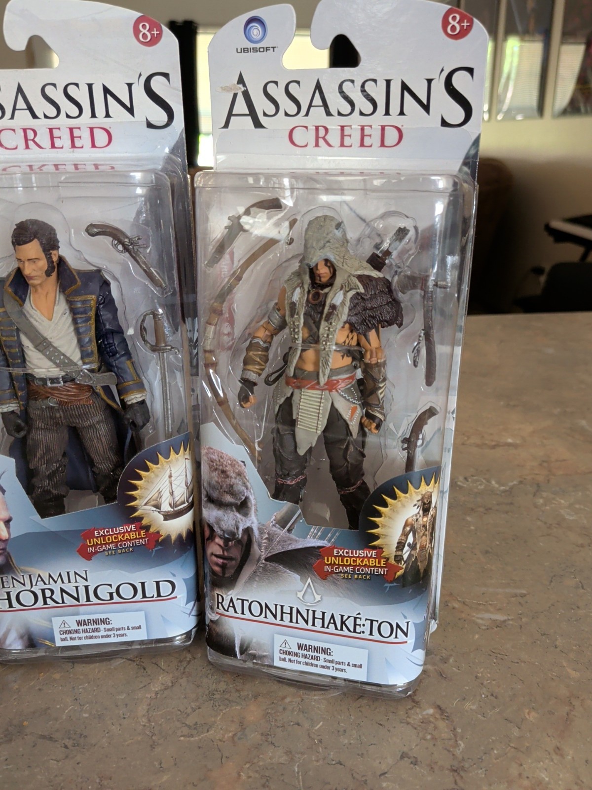 McFarlane Toys Assassin’s Creed Series 1 Action Figures Set Of 3 NEW! SEALED!