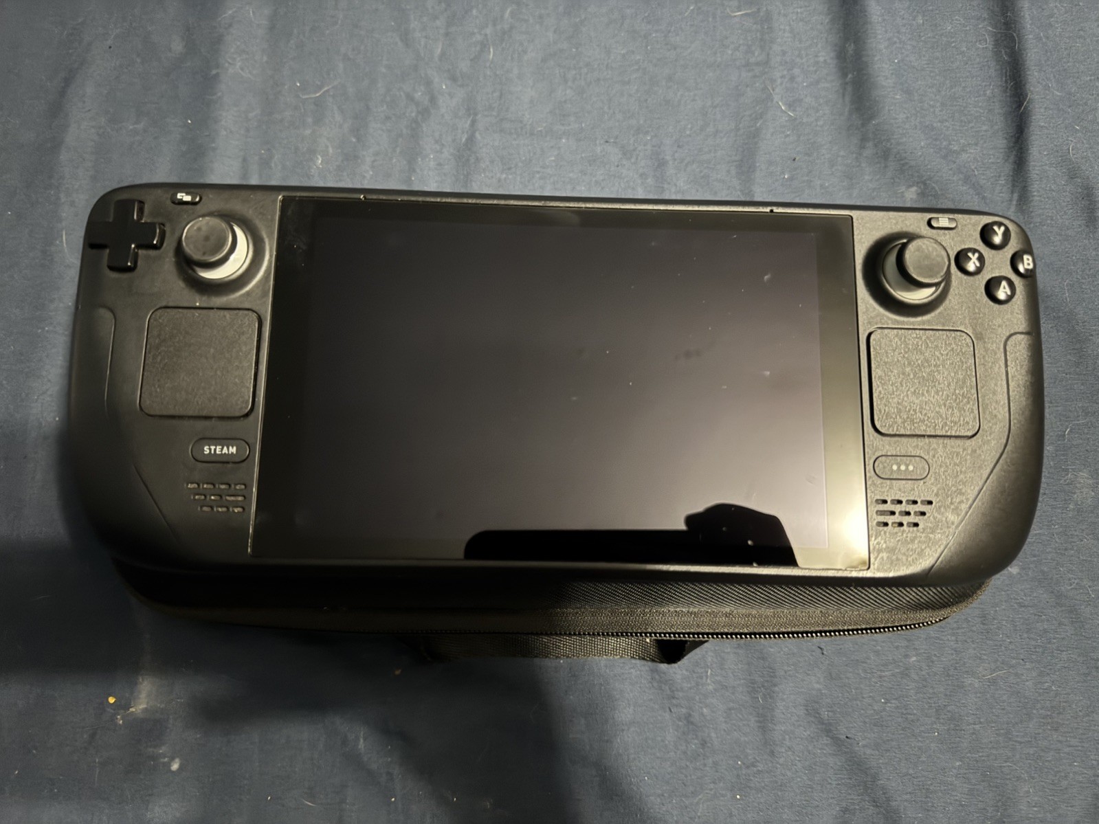 Steam Deck 256 GB LCD 100% Battery Health (with OEM Case, Original Charger)
