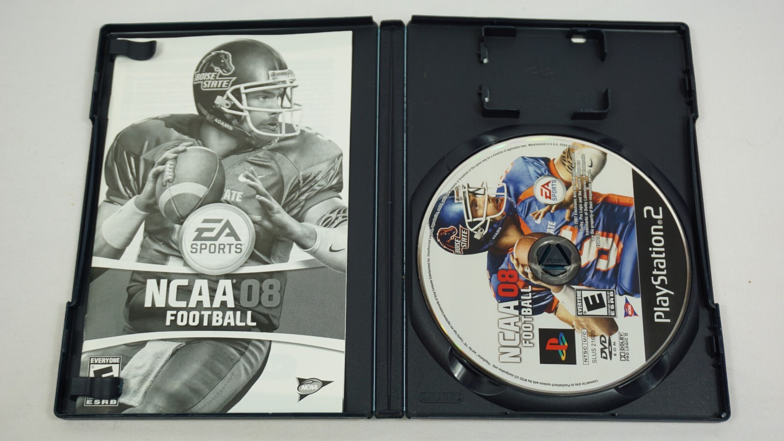 NCAA Football 08 PS2 CIB Sony PlayStation 2 2007 Complete with Manual B