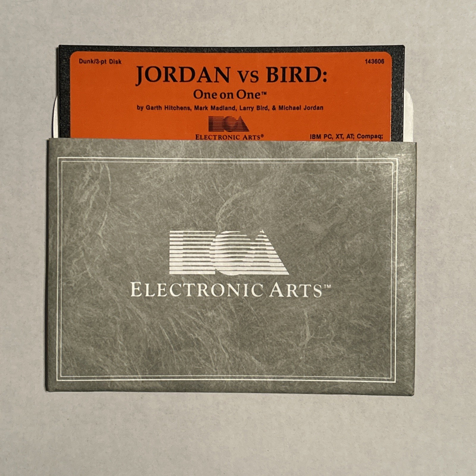 Jordan Vs. Bird: One-On-One IBM PC 5 1/4