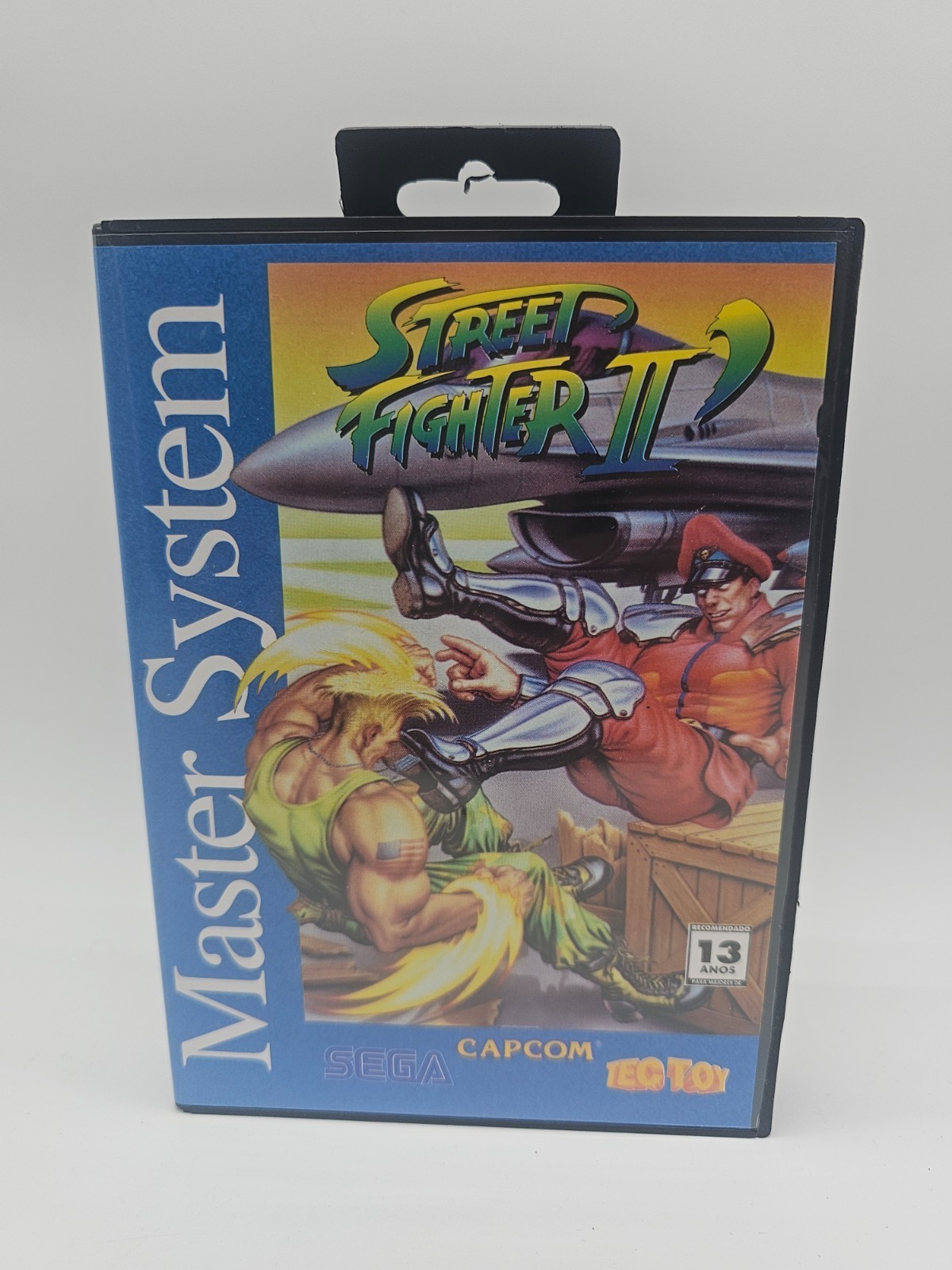 Street Fighter 2 Sega Master System PAL CIB Brazil Exclusive VERY RARE CLEAN!