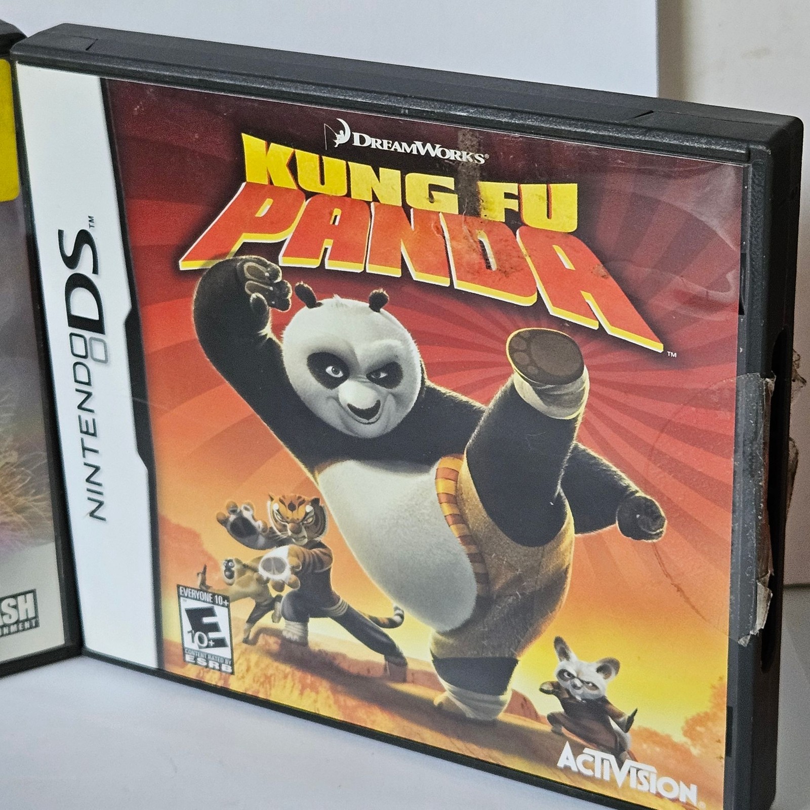 Nintendo DS Alvin and The Chipmunks Kung Fu Panda Lot of 2 Cartridges Manuals