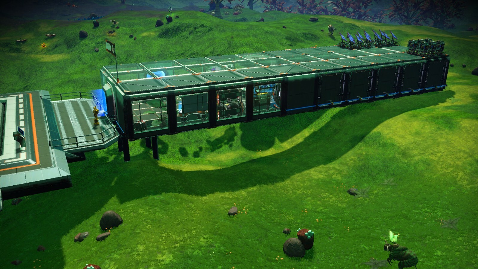 No Mans Sky Starter Base – Storage, Terminal + Landing Pad – PC, XBOX,PS4 & PS5