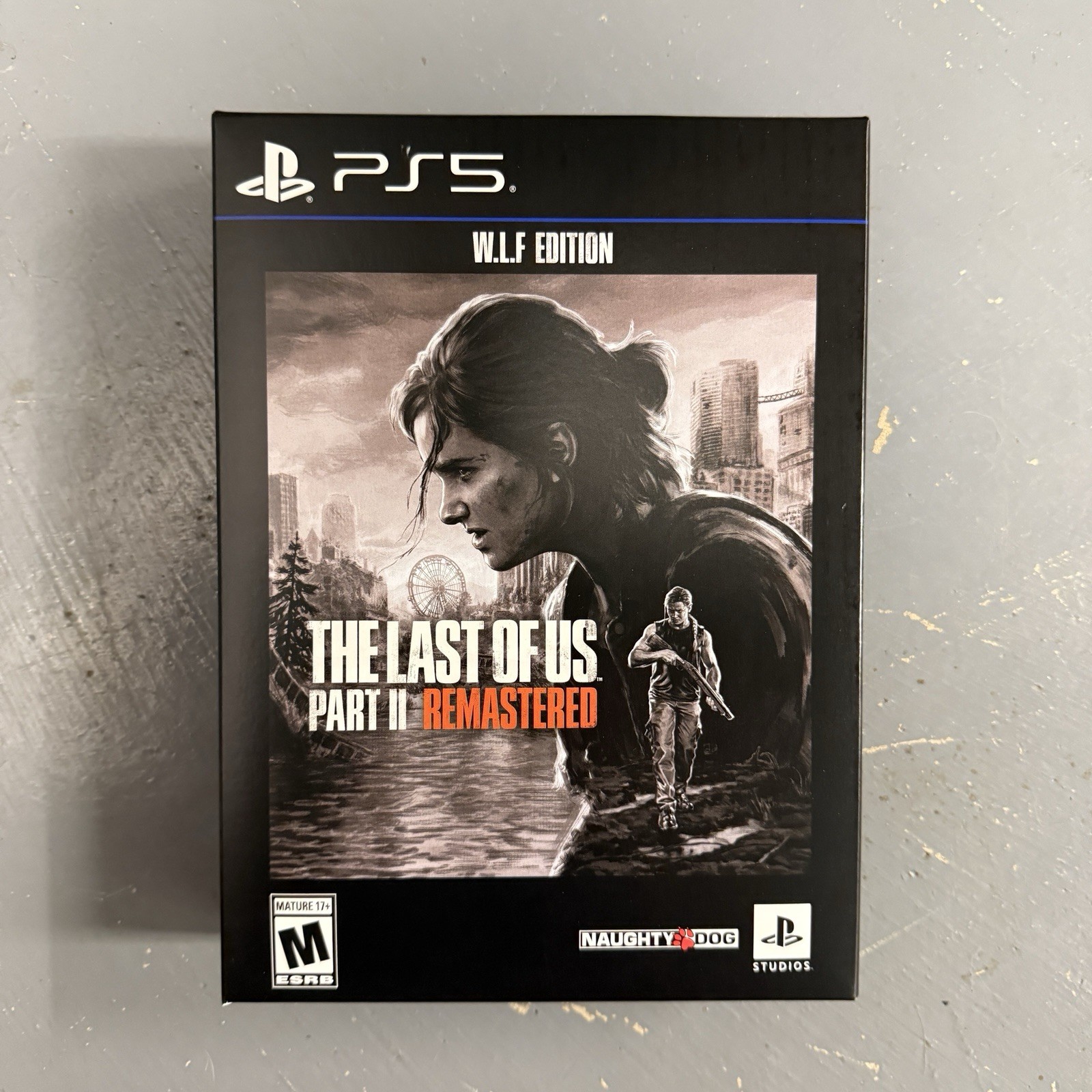 The Last of Us Part 2 lI Remastered WLF Edition PlayStation 5 PS5 IN HAND