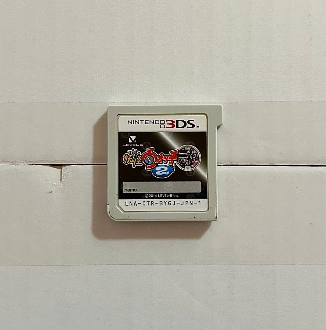 Yo-kai Watch 2 Ganso Nintendo 3DS Game Software Used Japanese Version