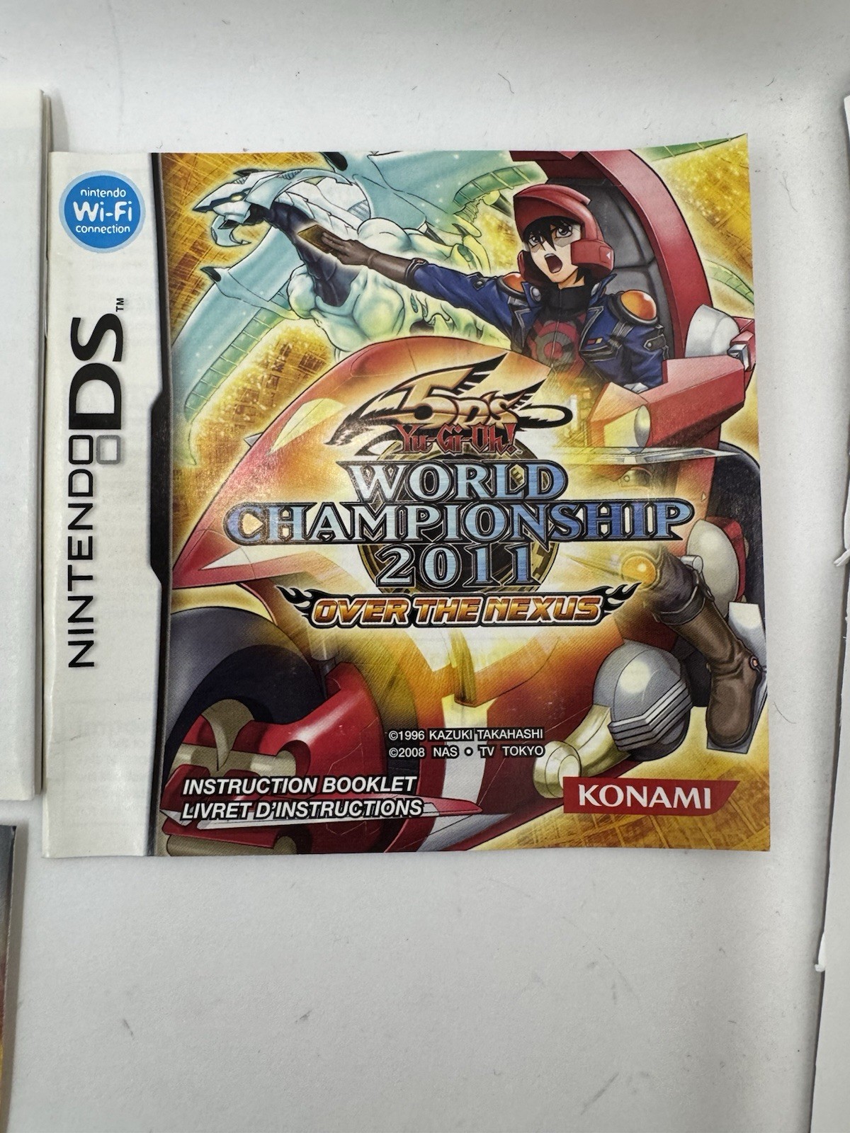 DS Yu-Gi-Oh 5D’s World Championship 2011: Over the Nexus *w/Inserts*No Cards*F/S