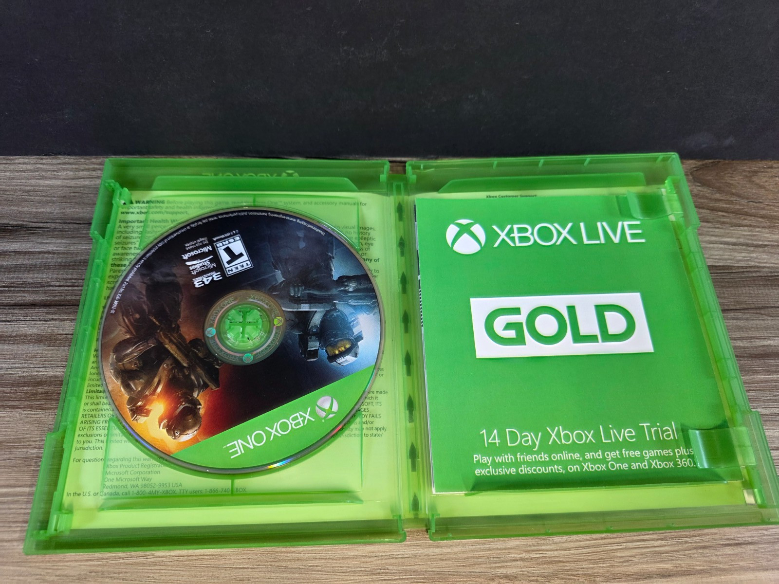 Halo 5 Guardians ( 2015 Xbox One ) Exclusive Tested 343 Industries Microsoft