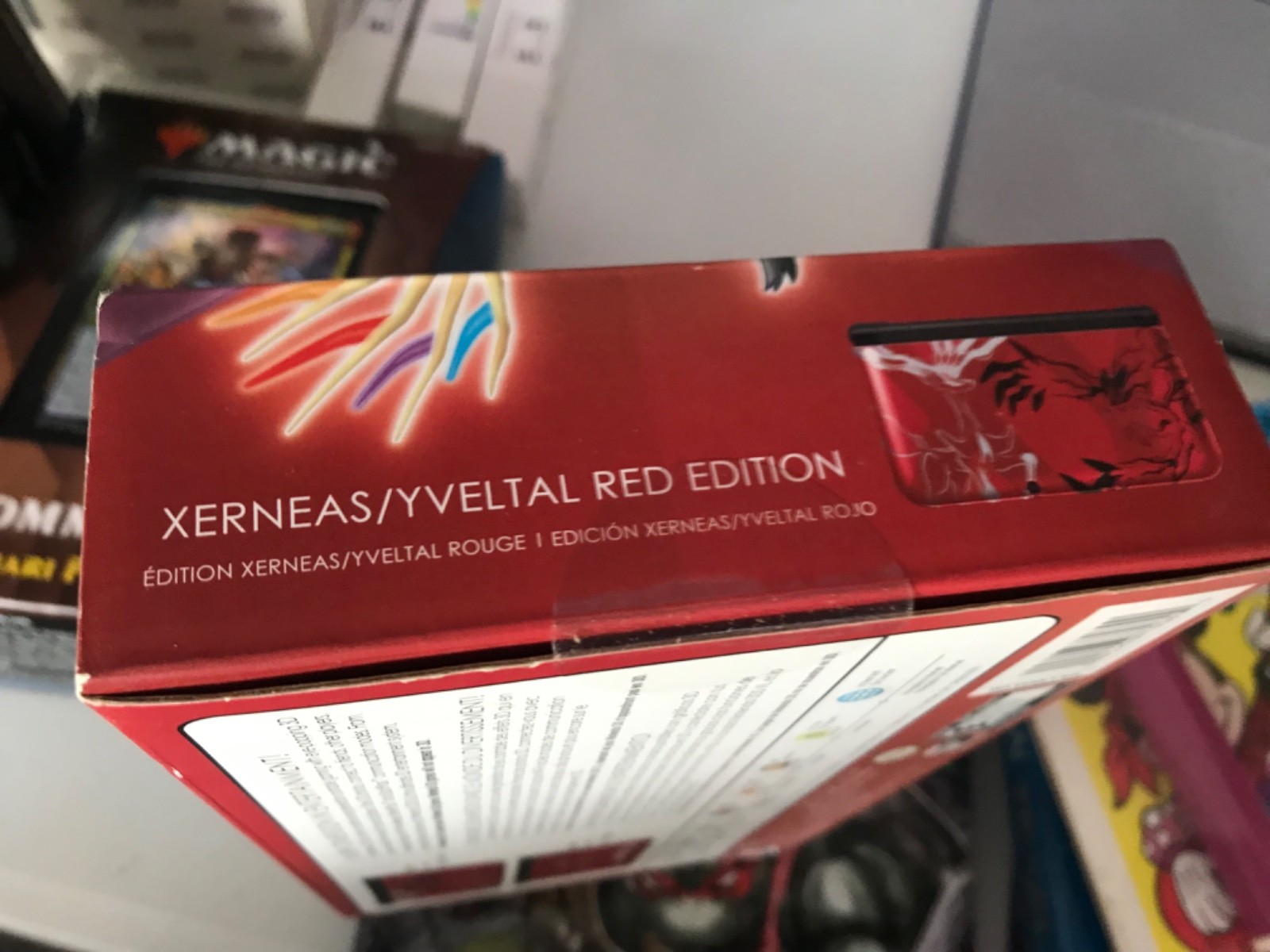 Nintendo 3DSXL Xerneas/Yveltal Red Edition Box Only