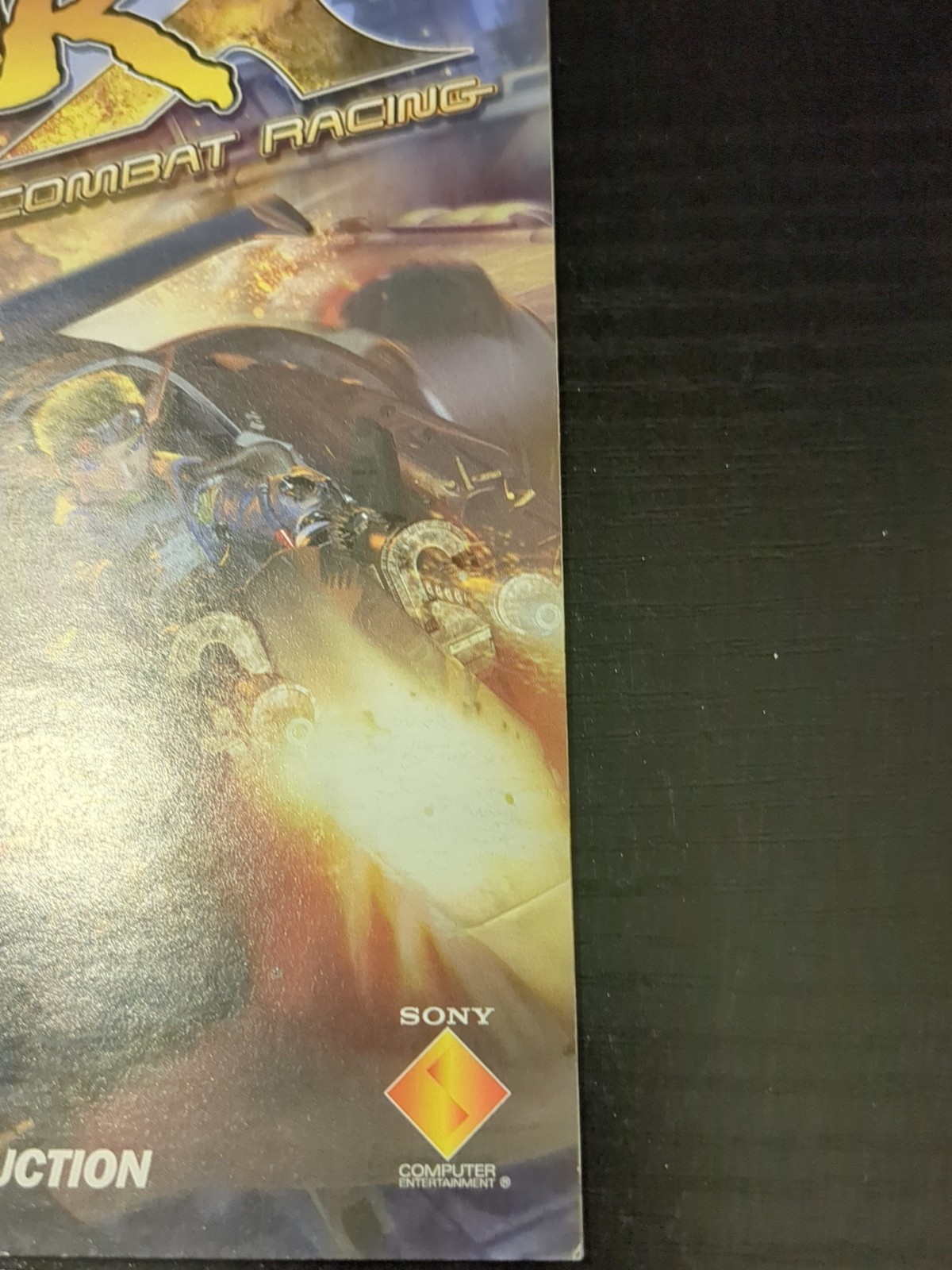 Jak X Combat Racing Original Booklet Manual ONLY Guide Instruction Authentic OEM