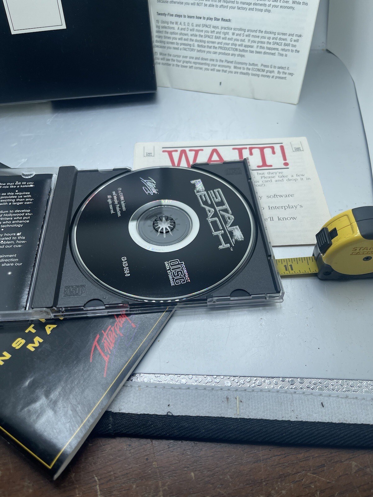 Star Reach PC Interplay CD Game CD ROM DOS Version