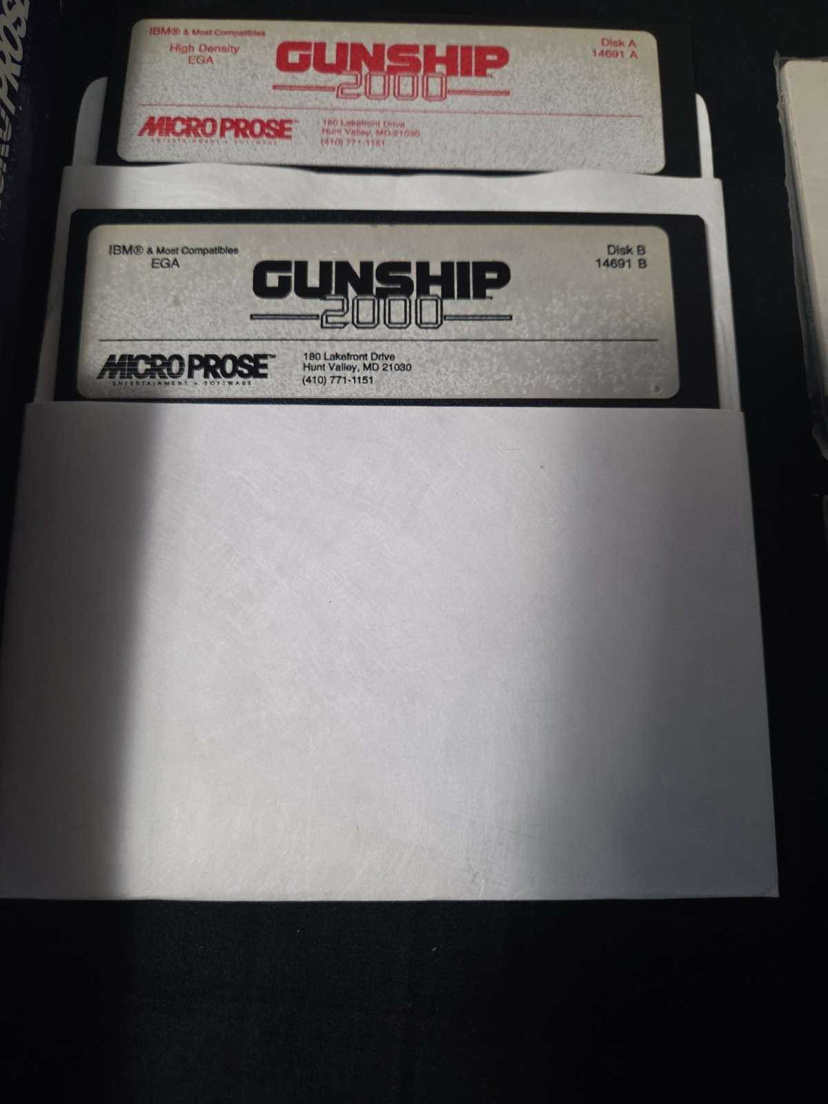 🔥Vintage Gunship 2000 | Micro Prose | BIG BOX PC 5.25″ Disks | Rome Pathway