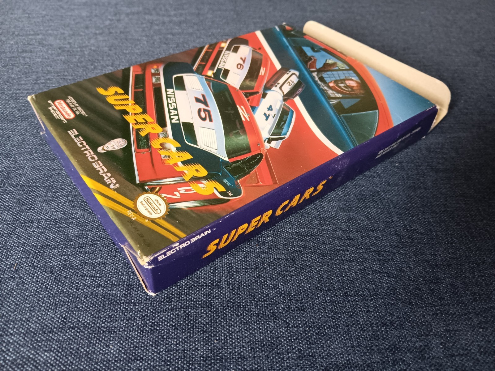 Super Cars (Electro Brain, 1991) NES Game w/ Box & Manual ~ Tested & Working