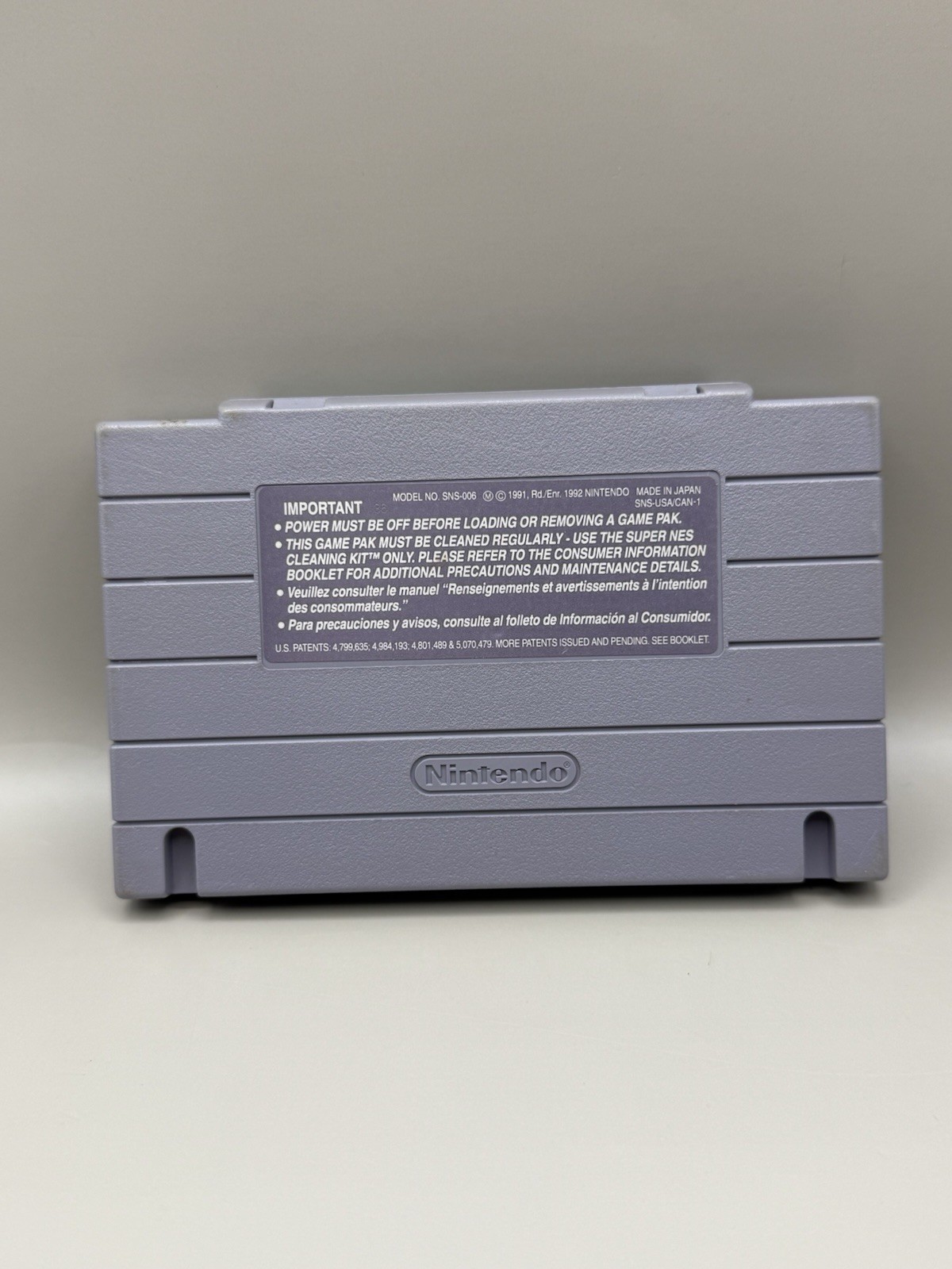 Super NES Control Deck SNES Jr. Console – CIB – No Manuals