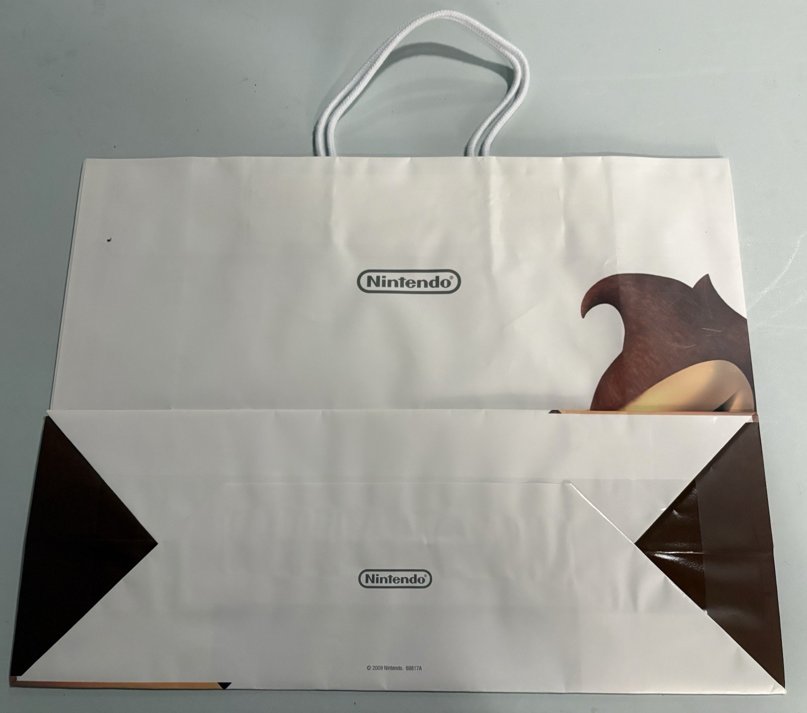 Nintendo Super Mario Bros + DK Yoshi Peach Promotional Gift Bag Lot unused 2009