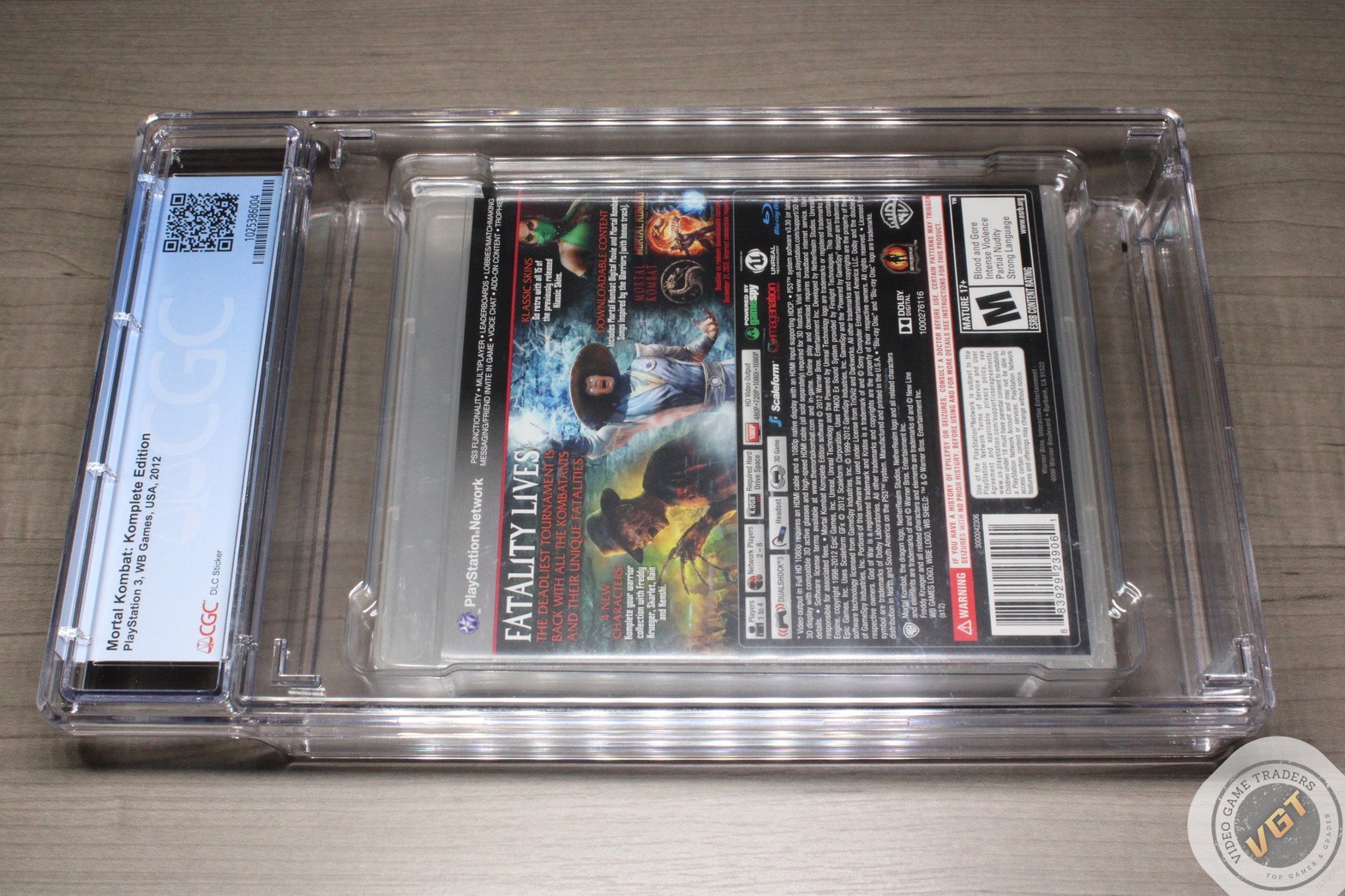 CGC 8.5 A++ – Mortal Kombat: Komplete Edition PlayStation 3, PS3 2012 NEW!