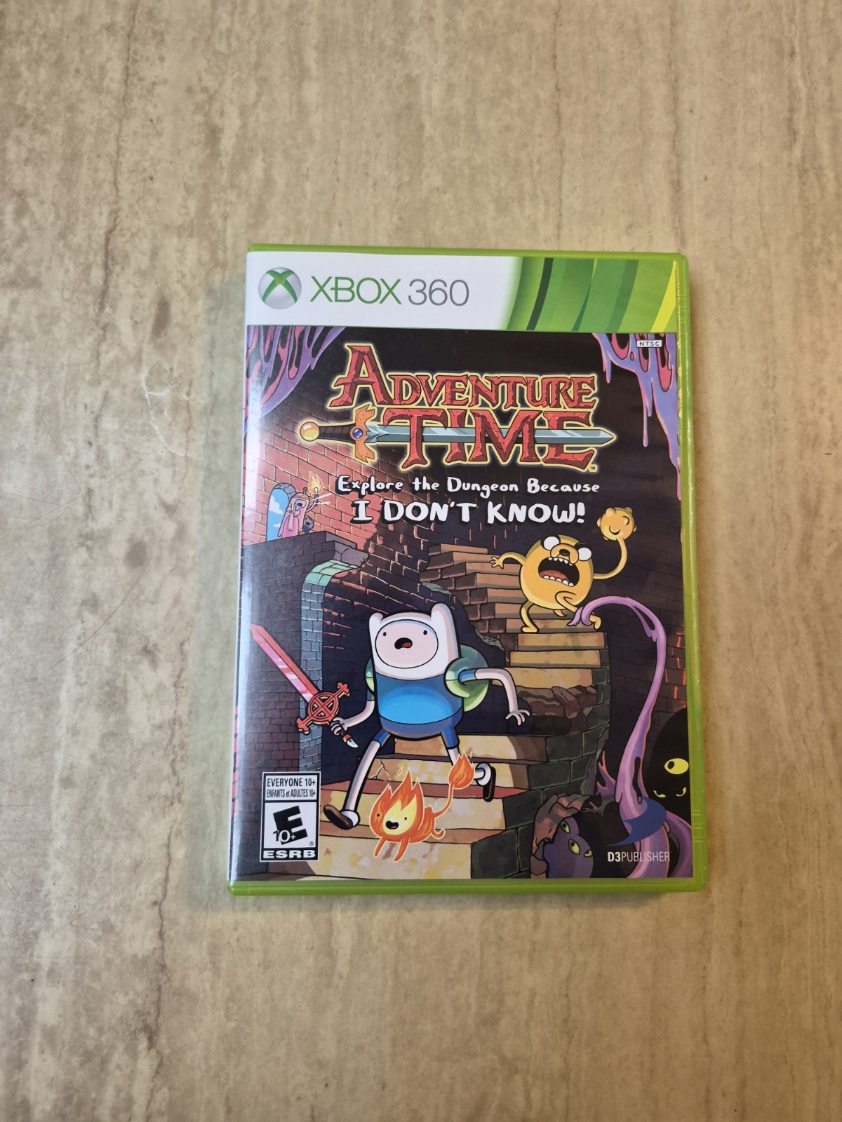 Adventure Time Explore the Dungeon Because I Don’t Know Xbox 360 Complete CIB