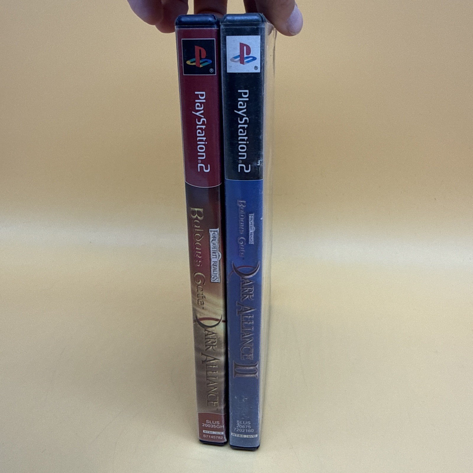 Baldur’s Gate Dark Alliance 1 & 2 – PS2 Game Bundle – CIB – Tested & Working
