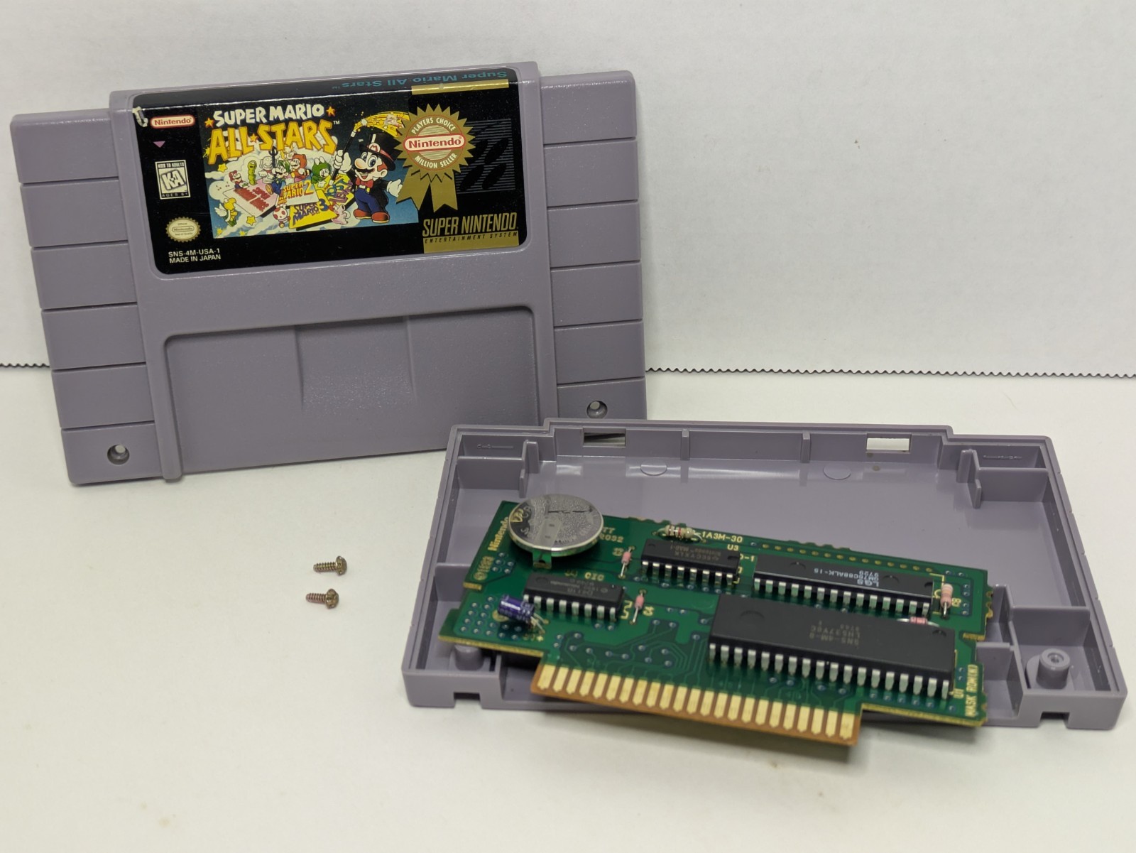 Super Mario All-Stars (Super Nintendo, SNES, 1993) Authentic Tested Working
