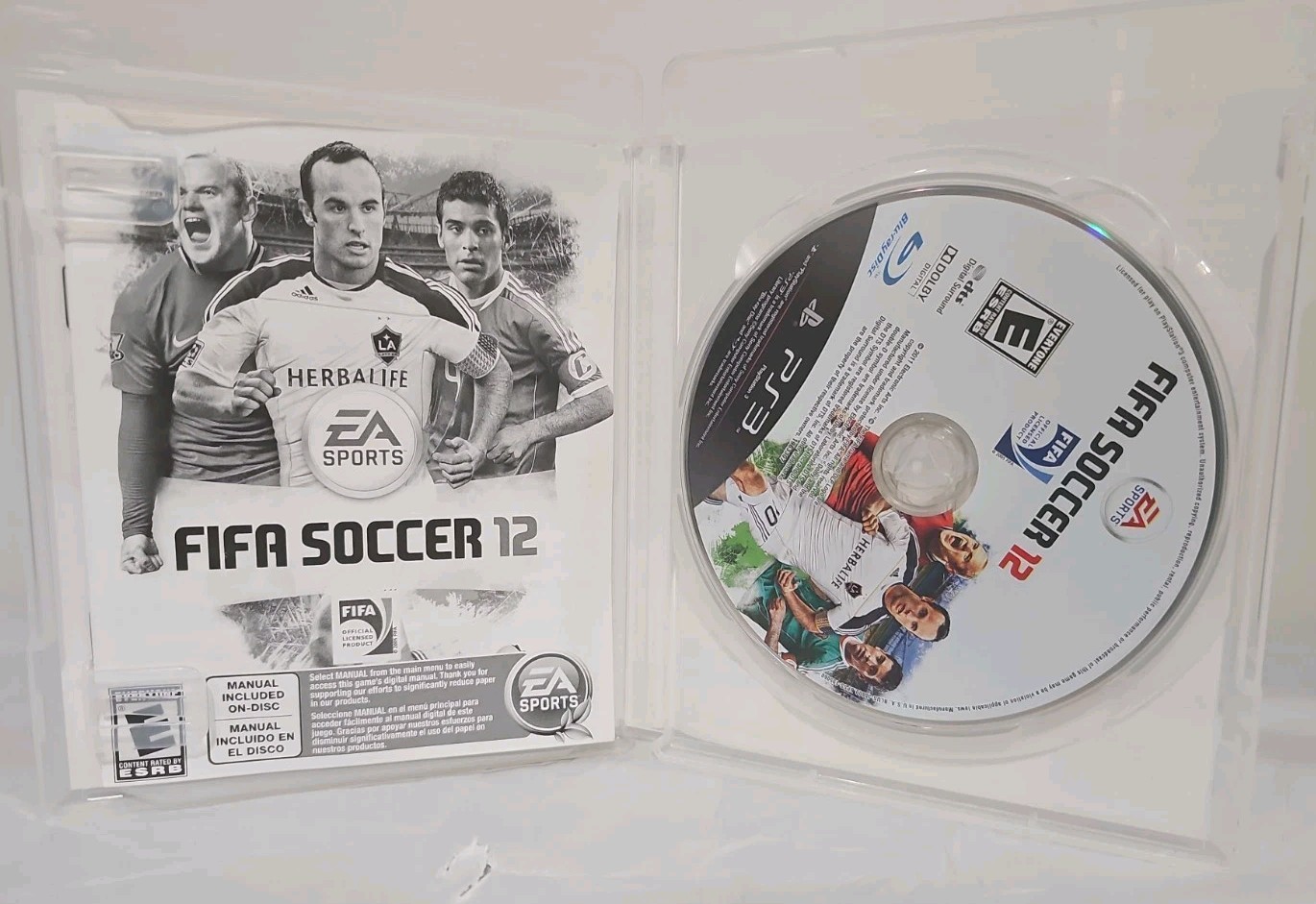 FIFA Soccer 11 12 (Sony PlayStation 3, 2011) Complete and Tested Lot Of 2
