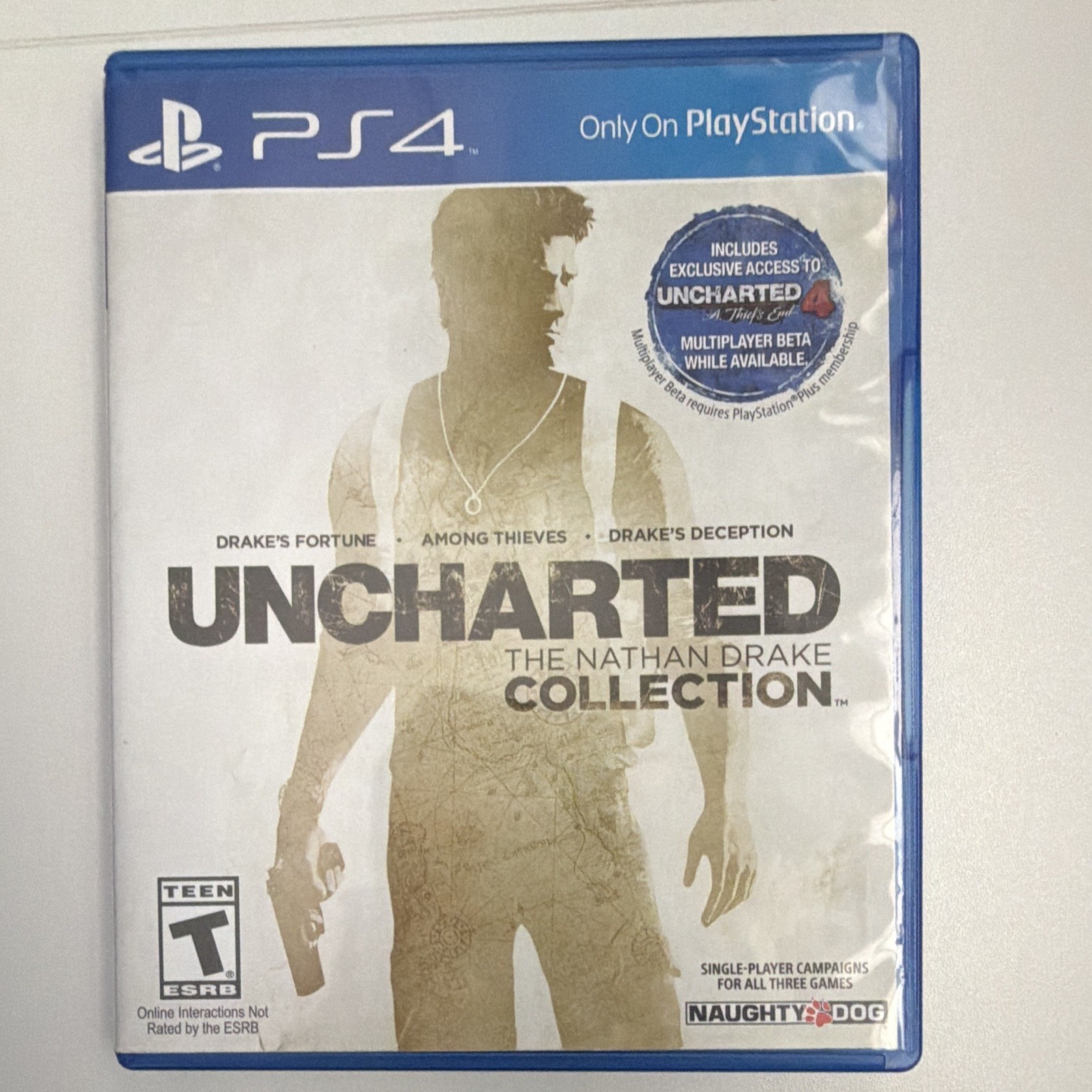 PlayStation Uncharted: The Nathan Drake Collection Uncharted Series PS4, T