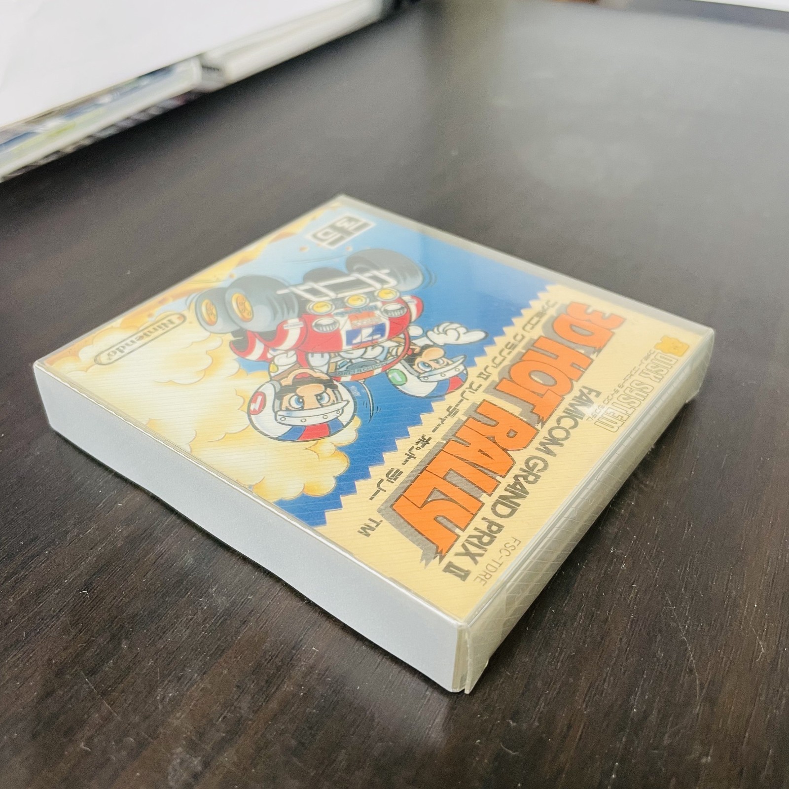 “New” Famicom Grand Prix ll 3D Hot Rally 1988 Nintendo Disk System FSC-TDRE