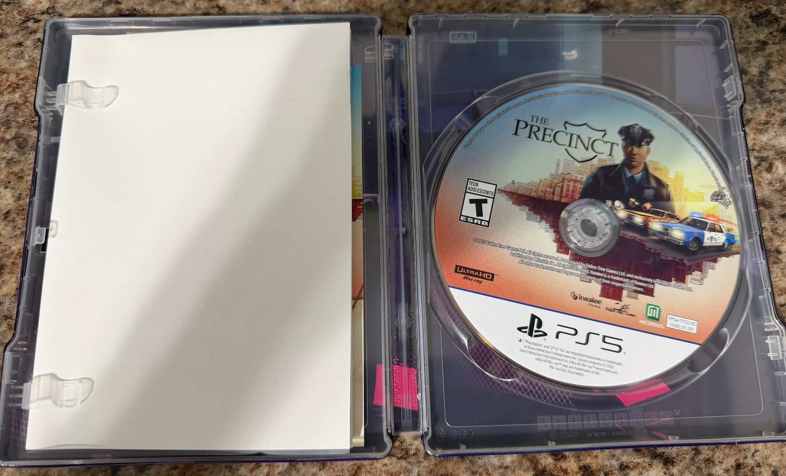 The Precinct Limited Edition – Sony PlayStation 5 – Metal Case Complete