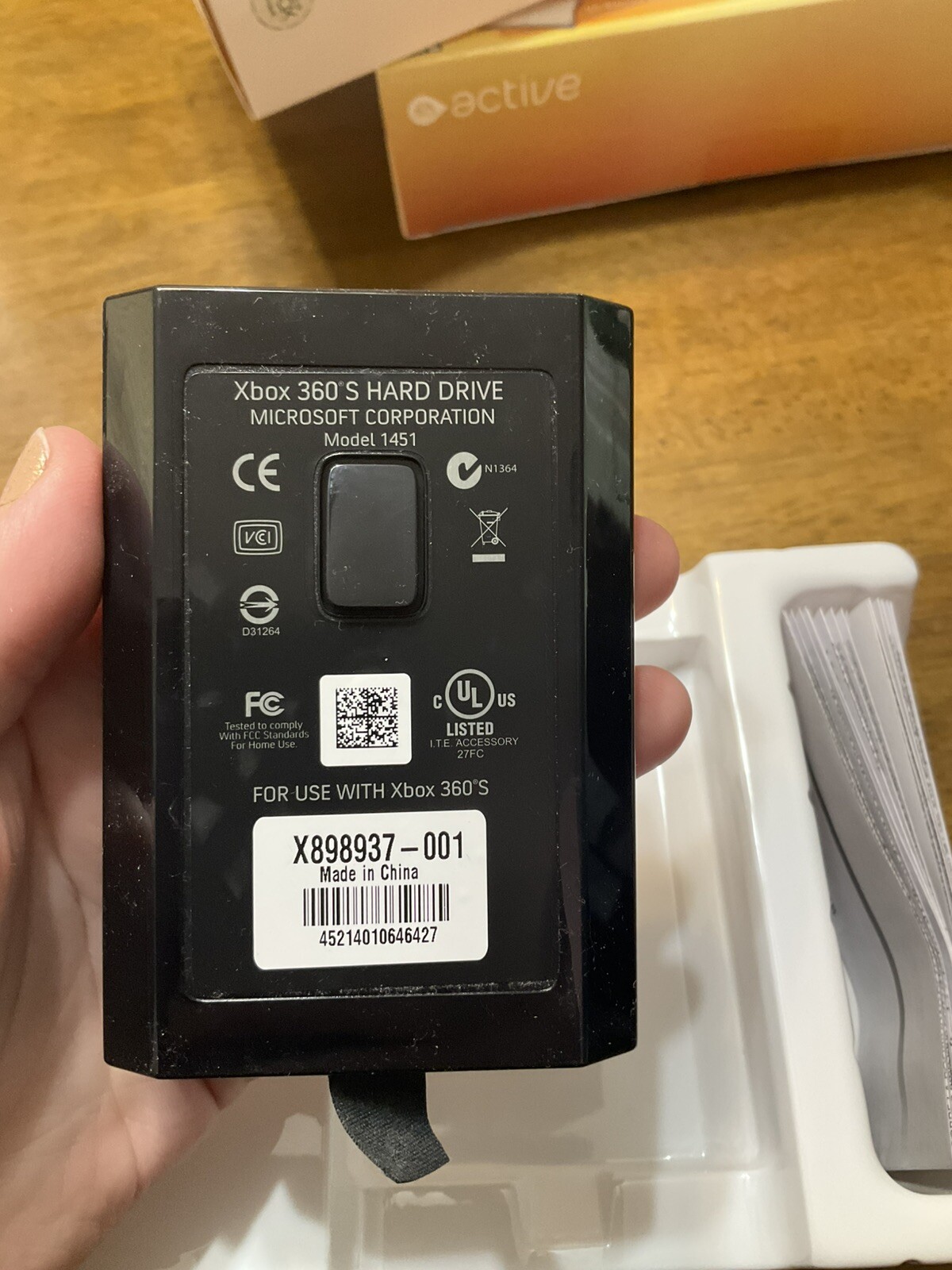 Genuine Microsoft 500GB Hard Drive Internal Xbox 360 Slim-Backwards Compatible