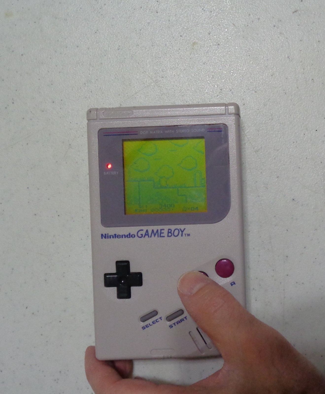 Kirby’s Dream Land Nintendo Game Boy w/Case, Manual, Poster, and Other Paperwork