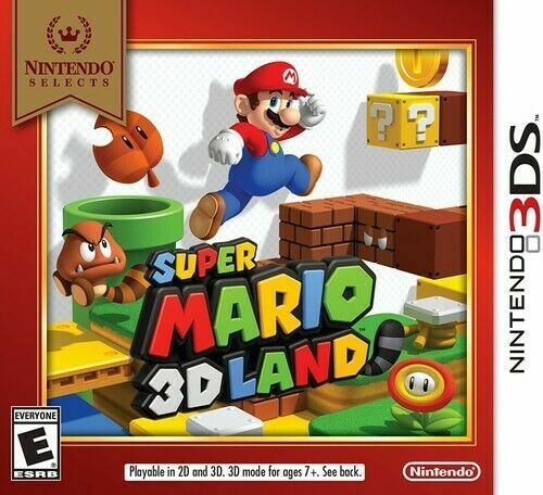 3DS Super Mario 3D Land 🍄 Nintendo Selects ⭐ NEW Sealed 🕹️ Free &Fast Shipping