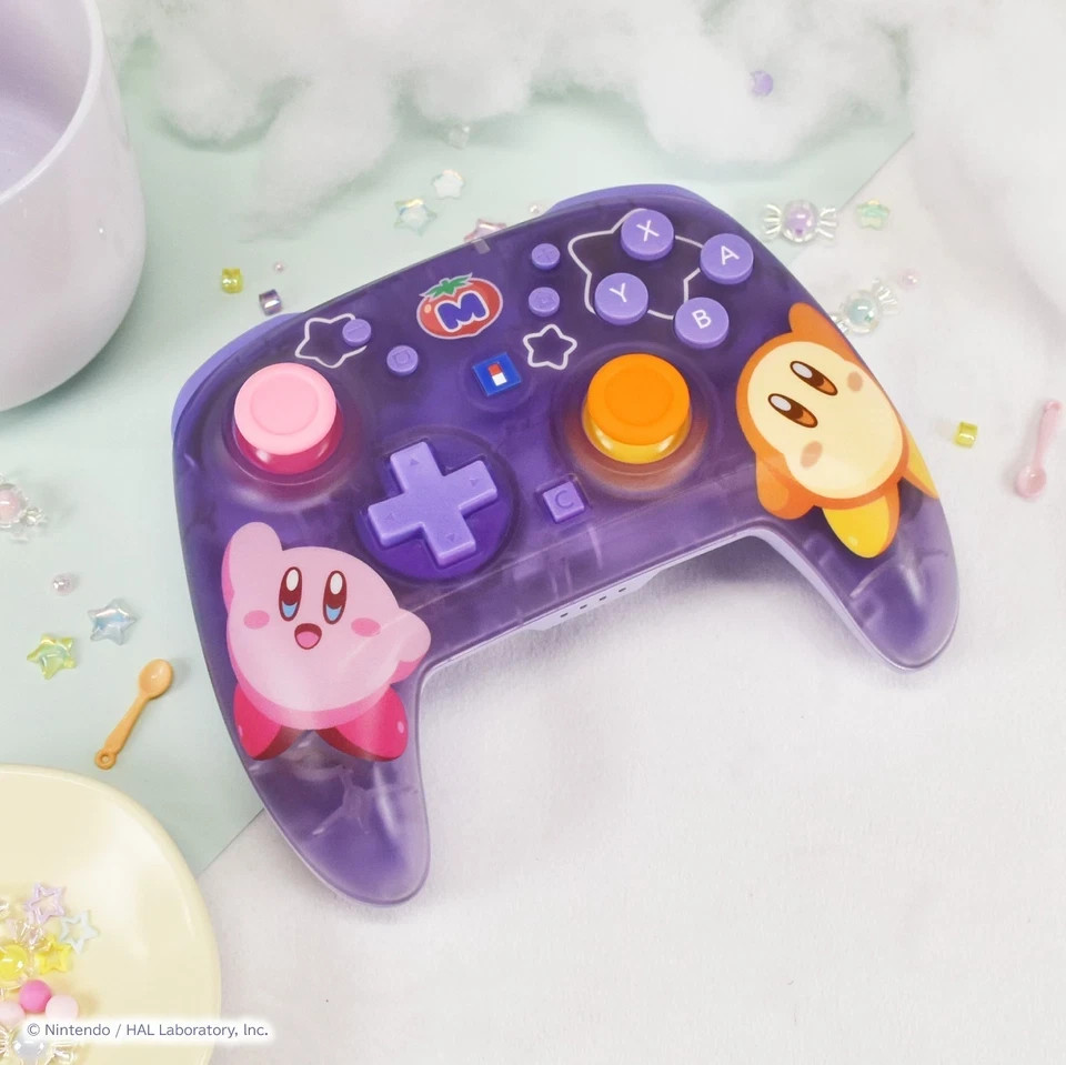 Kirby Nintendo Switch 2 Hori 3-Piece Set Controller Pouch Card Case Japan New