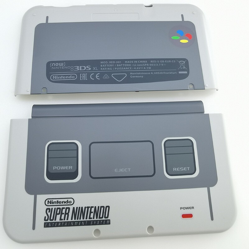 Replacement Housing Cover for New Nintendo 3DS XL Shell Top Bottom