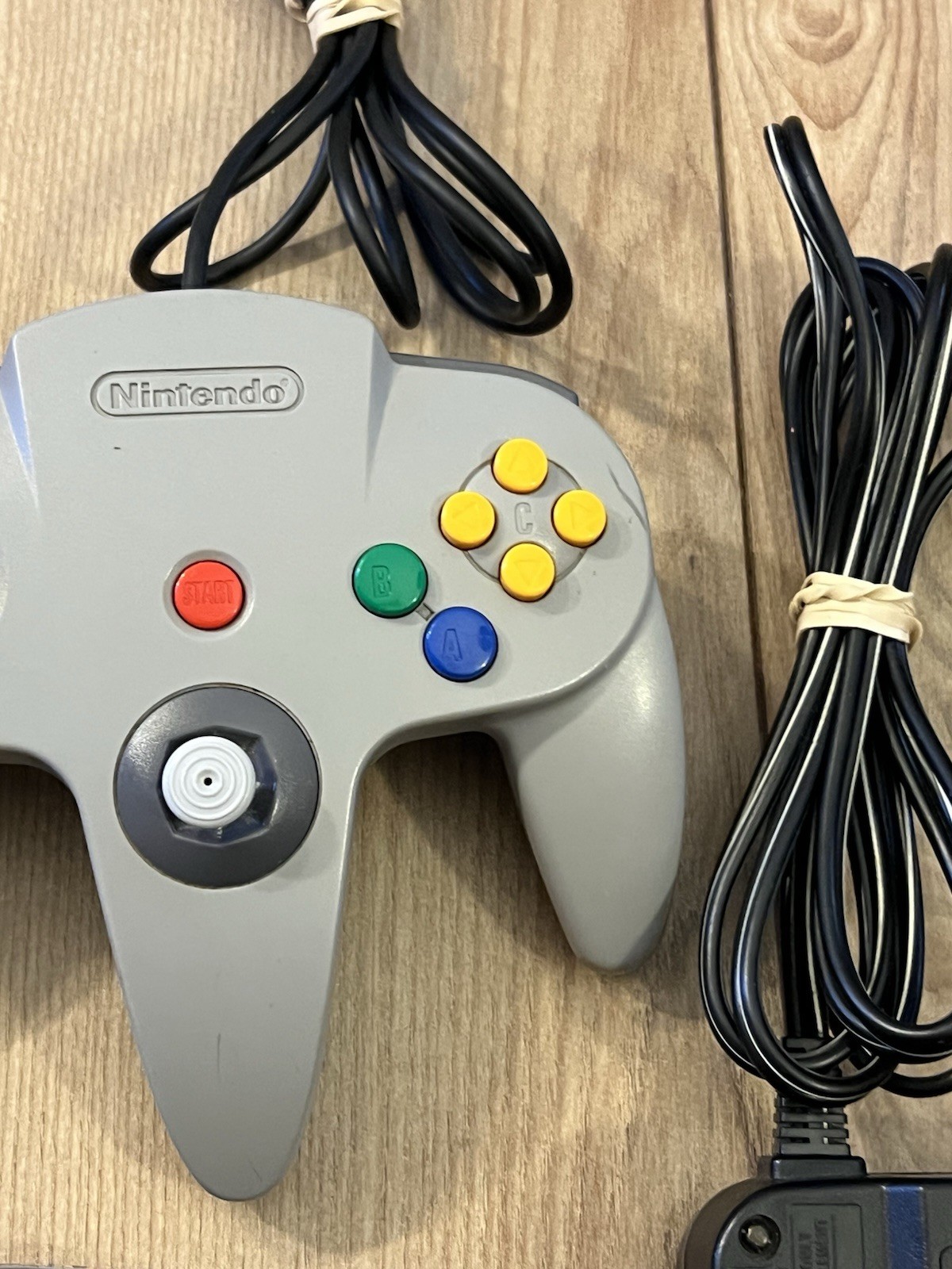 Nintendo 64 N64 Console Bundle w/ 3 Games Controller Tested Works Gray