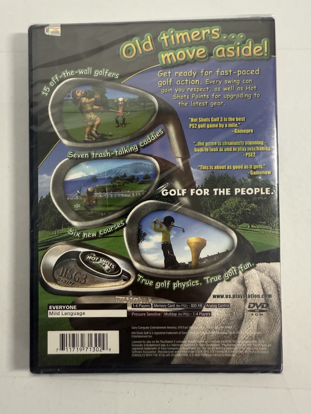 Hot Shots Golf 3 (PlayStation 2, PS2) Greatest Hits BRAND NEW – FACTORY SEALED