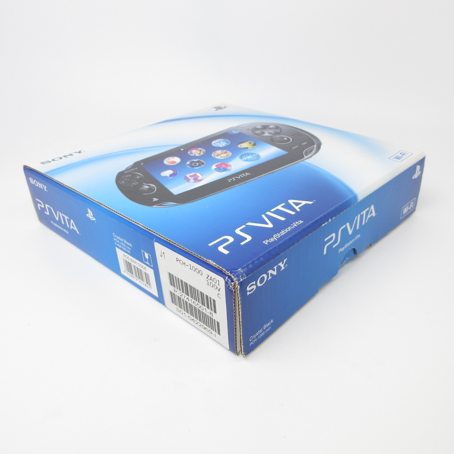【Excellent】Sony PS Vita PCH-1000 Crystal Black Wi-Fi Model Console #Arr0309/05