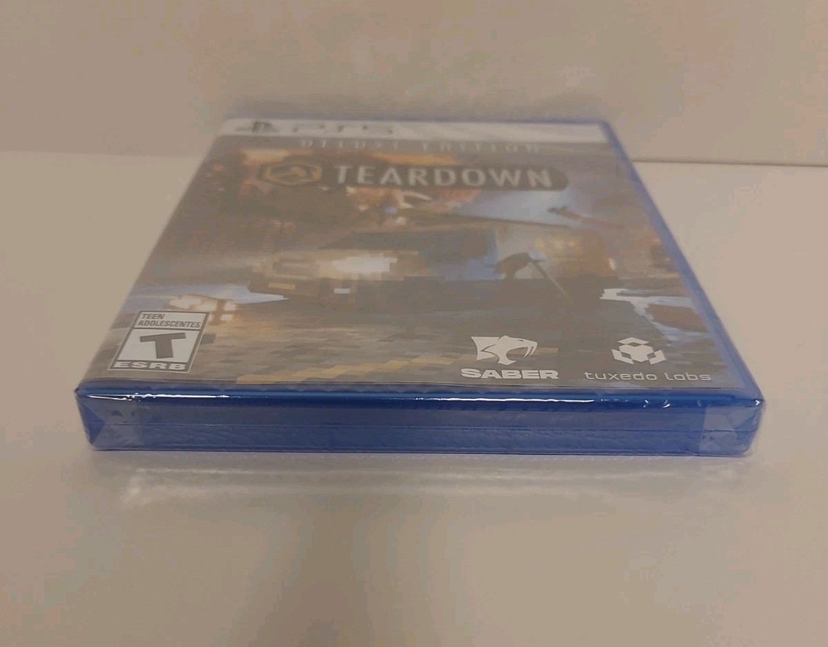 Teardown Deluxe Edition PS5 Brand New Factory Sealed ESRB/US + Case Protector