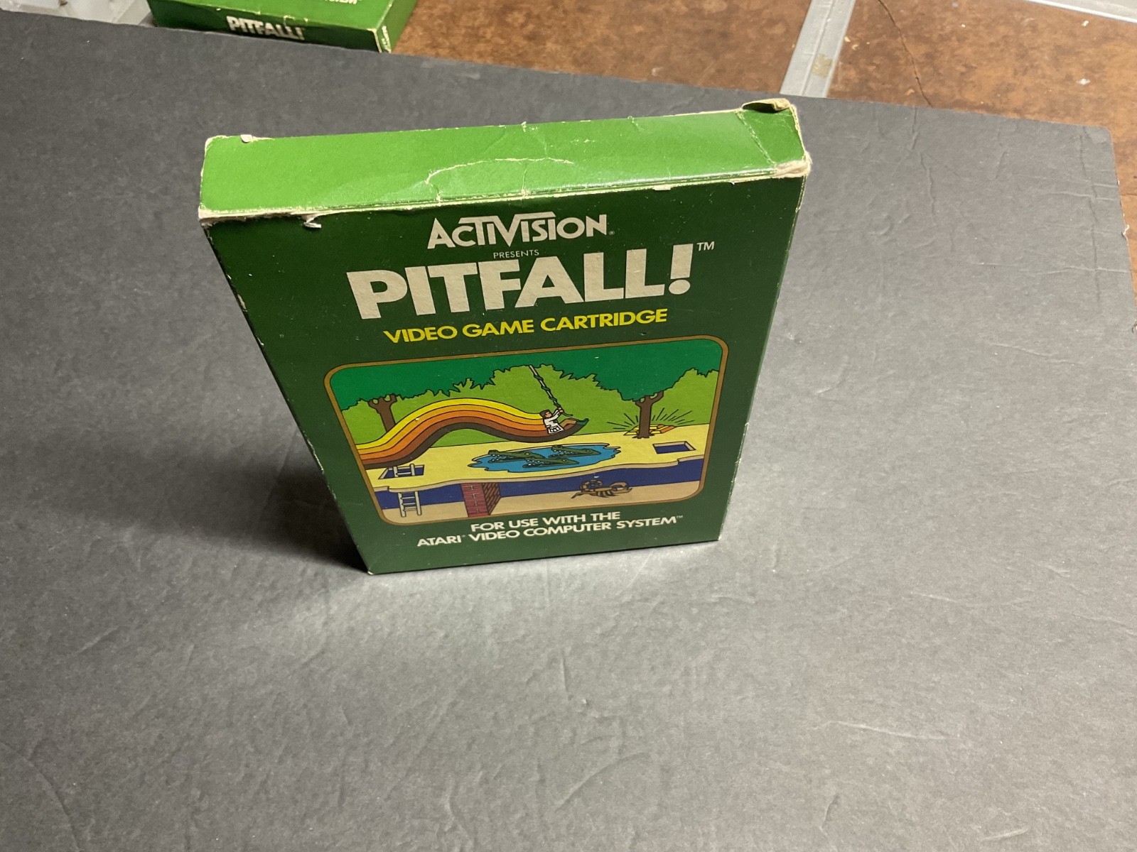Atari 2600 Pitfall Game Complete in Box Tested CIB